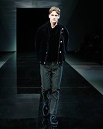 ジョルジオ アルマーニ 2014-15年秋冬メンズコレクション ‐ 紳士の装いにラグランを取り入れて｜写真51