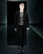 ジョルジオ アルマーニ 2014-15年秋冬メンズコレクション ‐ 紳士の装いにラグランを取り入れて｜写真53