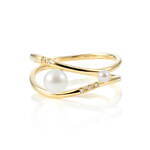 4℃“水”モチーフの新作ジュエリー、泡を表現したパールイヤリングや水滴モチーフのネックレスなど｜写真13