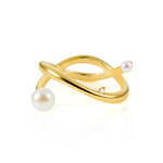 4℃“水”モチーフの新作ジュエリー、泡を表現したパールイヤリングや水滴モチーフのネックレスなど｜写真6