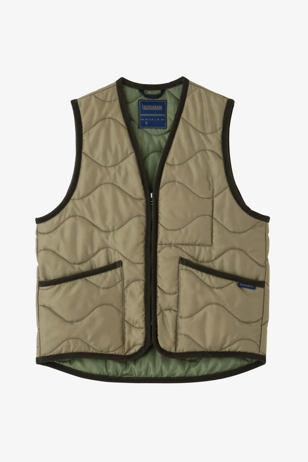 LAVENHAM ZIPPED GILET 53,900円