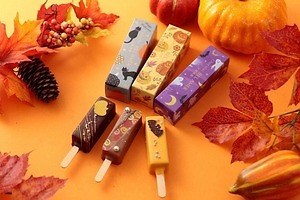 ベルアメール 京都別邸のハロウィン限定スティックショコラ、パンプキンベリーやスイートポテト風味