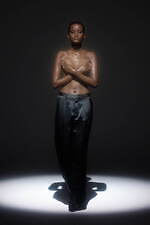 ドレスドアンドレスド“マラルメの詩”刺繍のシアードレス＆ハンマーサテンパンツ - 渋谷で期間限定ストア｜写真1