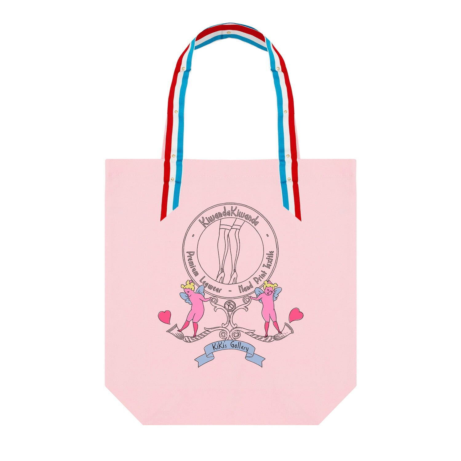 キワンダキワンダのデザイン原画展が渋谷パルコで、キューピッド柄の限定Tシャツやトートを販売｜写真6