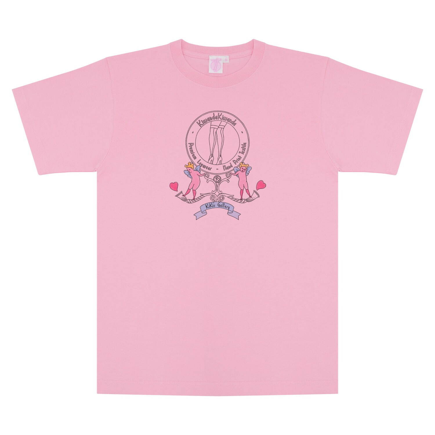 キワンダキワンダのデザイン原画展が渋谷パルコで、キューピッド柄の限定Tシャツやトートを販売｜写真3
