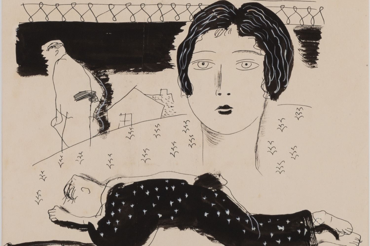 近代美術｜“『新青年』の挿絵画家”松野一夫の展覧会が北九州市立美術館 分館で、挿絵原画やパリ滞在期の作品を紹介