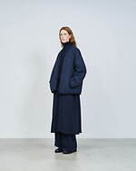 ラベンハム×グラフペーパーのキルティングジャケット、ファー素材とのリバーシブル仕様で｜写真15