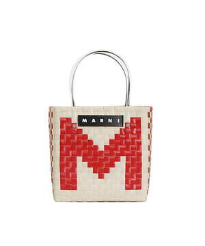 マルニ フラワー カフェ ハンモックバッグ 【三越限定販売色
