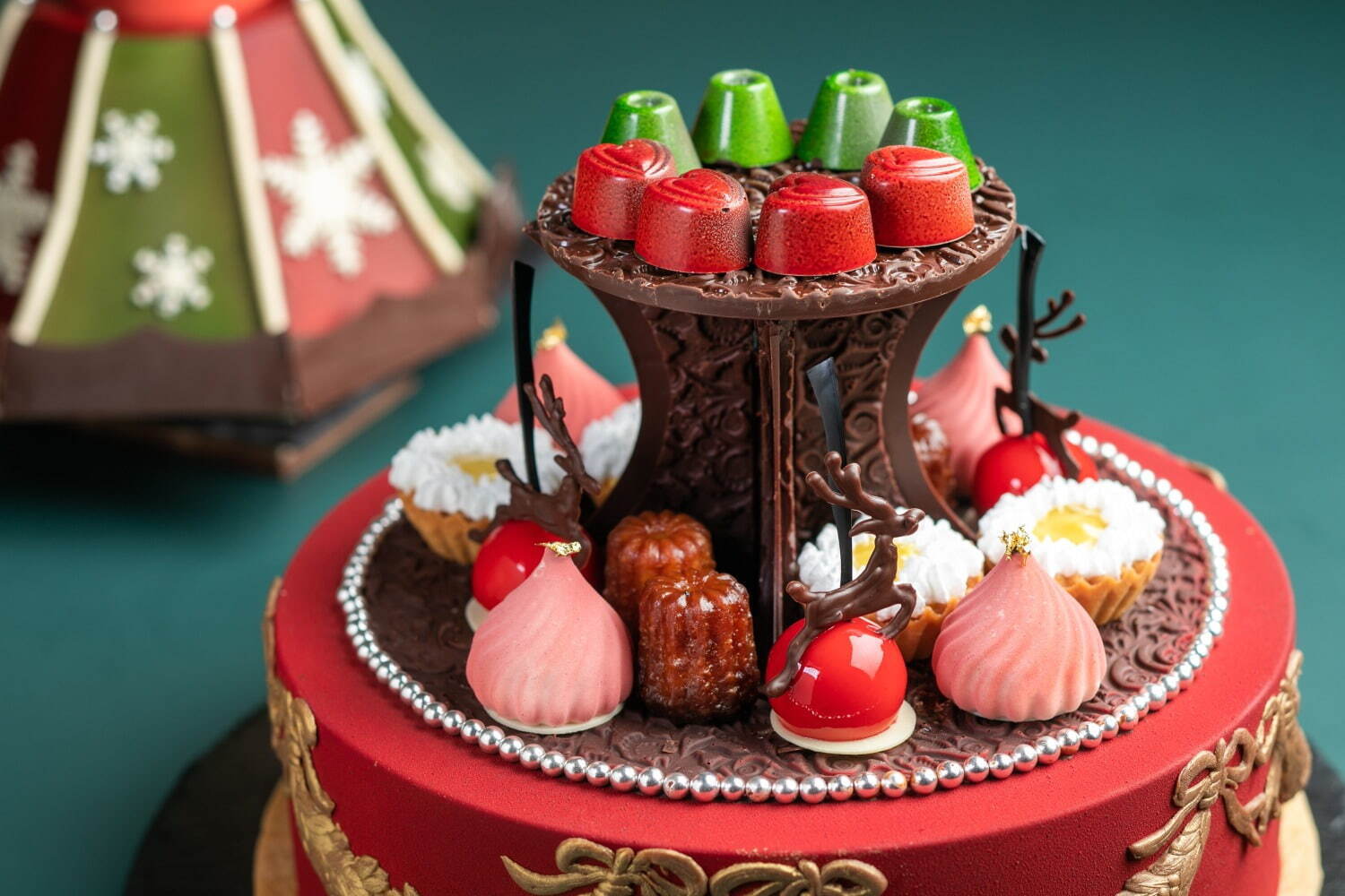 “幸せがめぐる”Christmas Merry-Go-Round (直径15cm) 25,000円