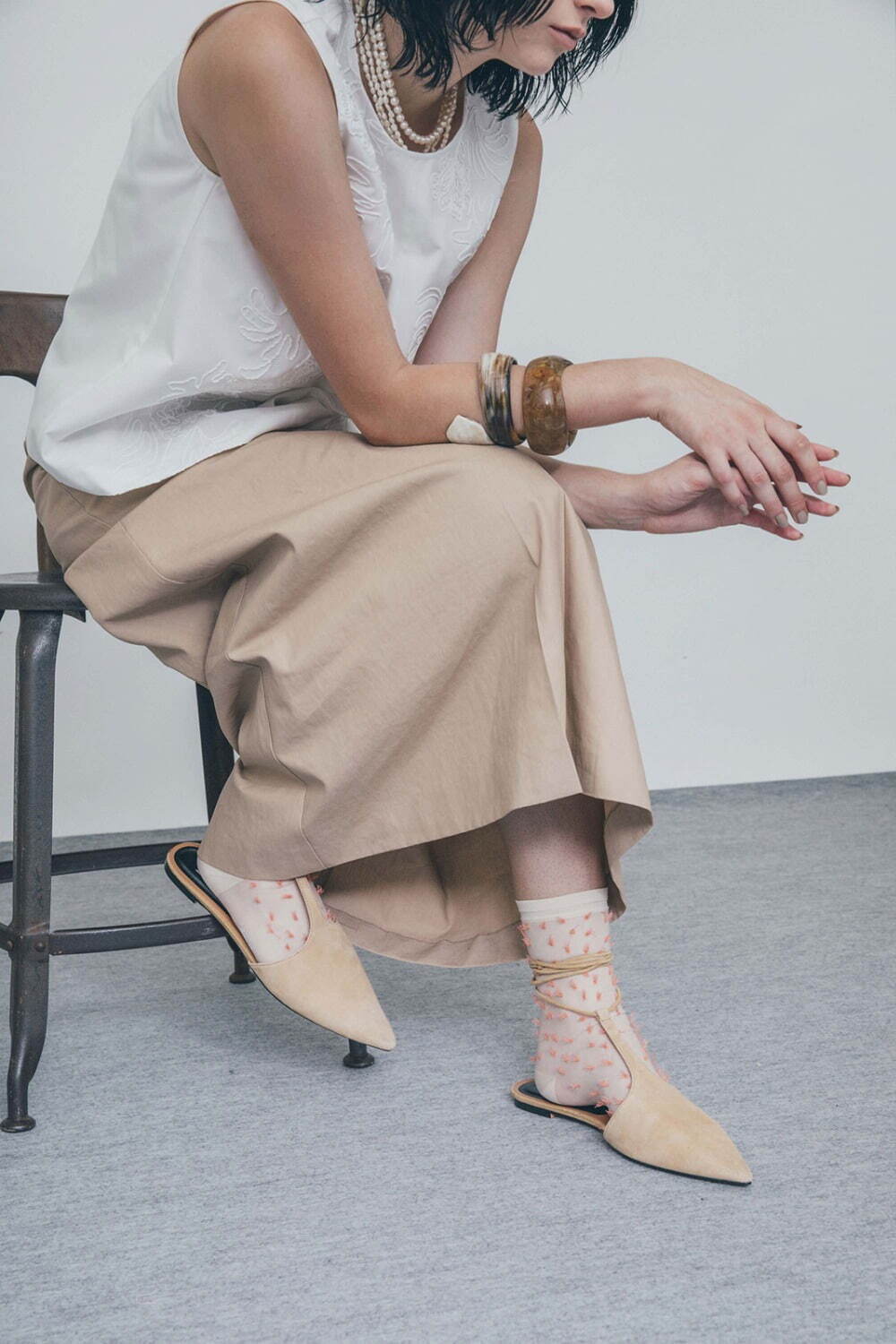 ミホコ サイトウ(MIHOKO SAITO) 2024年春夏ウィメンズコレクション  - 写真14