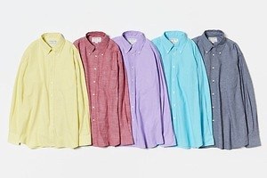 インディビジュアライズド シャツのトゥモローランド限定シャツ、ボタンダウン＆チェック柄で