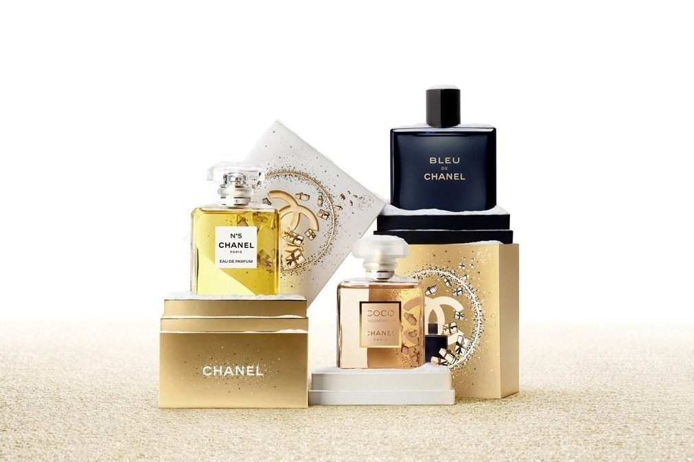 2019クリスマス限定★CHANEL No.5 ミニツィスト 7mlx3