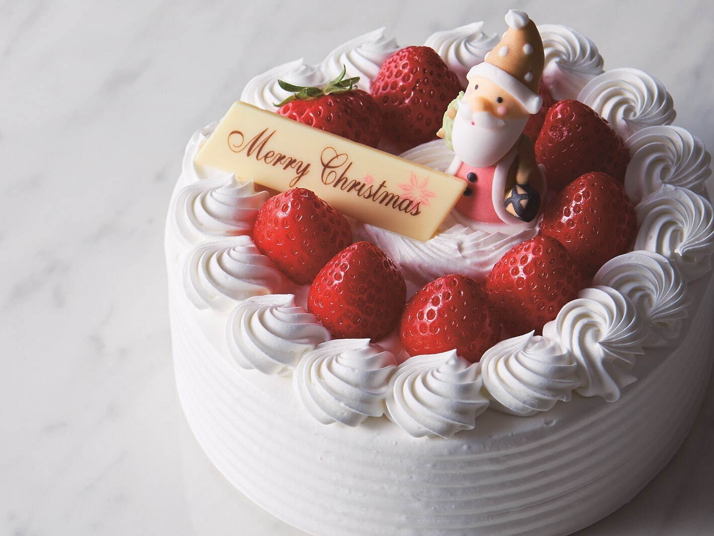 クリスマスショートケーキ(直径15cm 高さ8cm) 6,000円