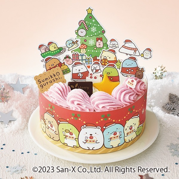 ファミリーマートのクリスマスケーキ2023、“ちいかわ”や“すみっコぐらし”など人気キャラとコラボ｜写真2