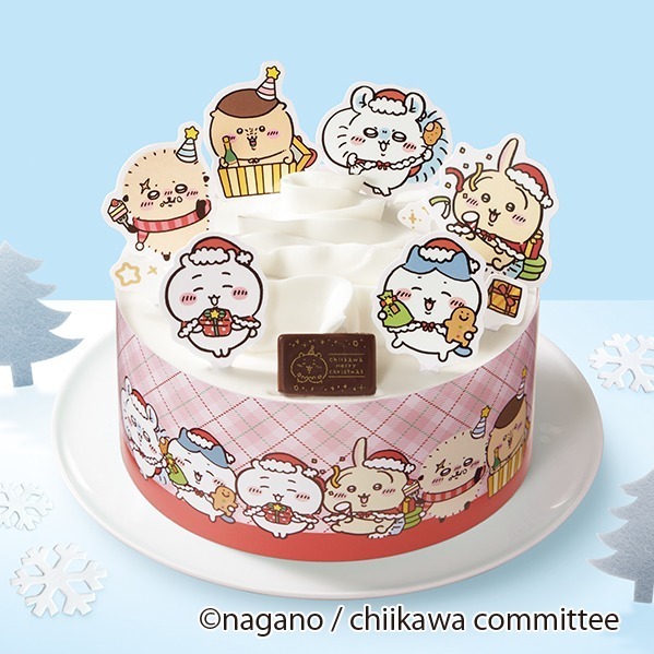 ちいかわ クリスマス パーティーケーキ 直径13cm 4,800円