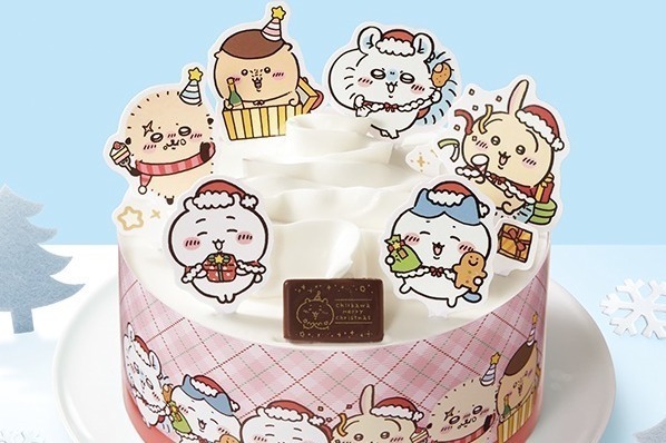 ファミリーマートのクリスマスケーキ2023、“ちいかわ”や“すみっコぐらし”など人気キャラとコラボ