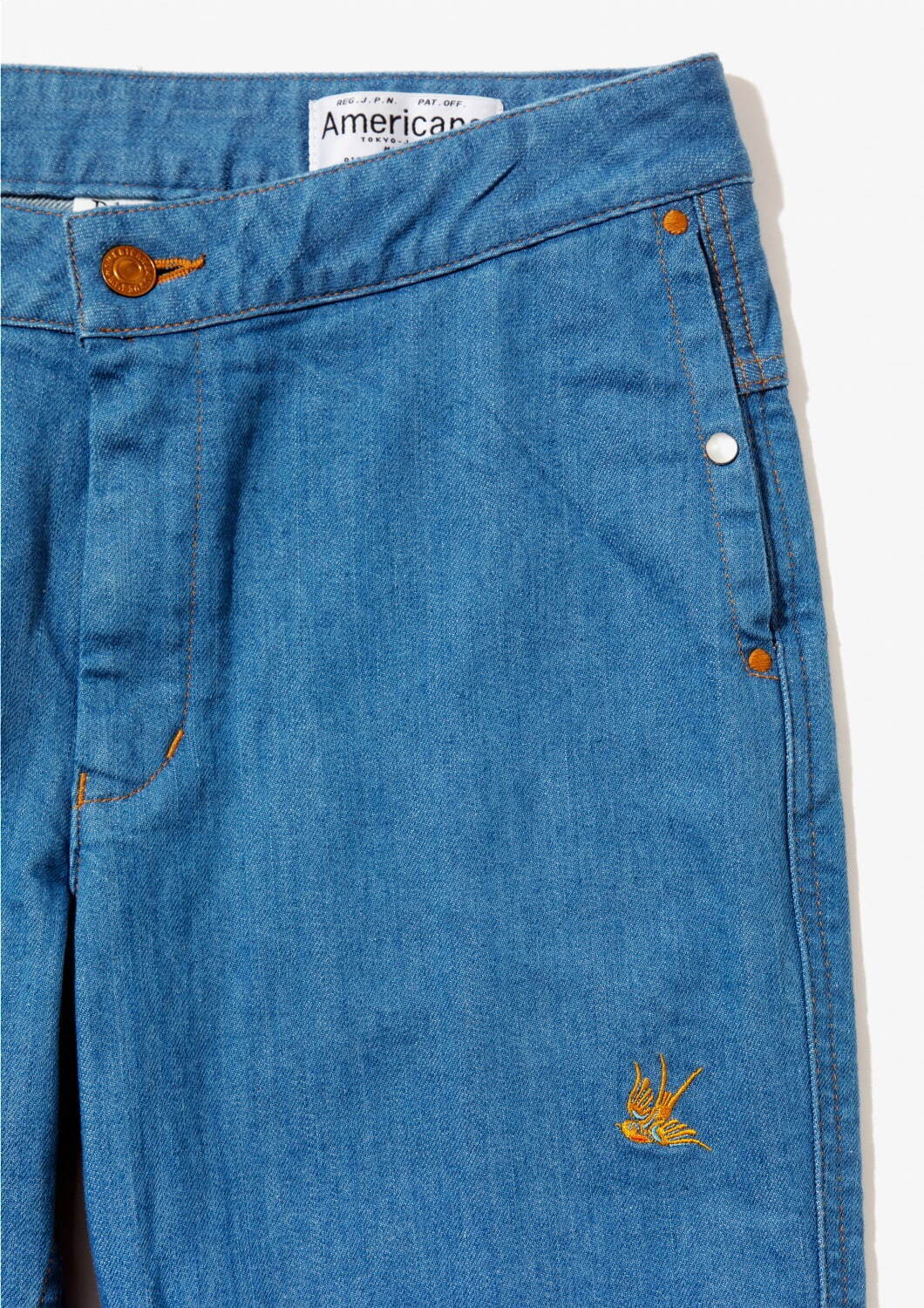 ロドリリオン×アメリカーナ、“モーテルの看板”グラフィックTシャツ＆スワロー刺繍のジーンズ｜写真8