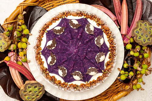 キル フェ ボンのハロウィン限定タルト、紫芋とミルクチョコのスフレタルトや“くりりん”かぼちゃタルト