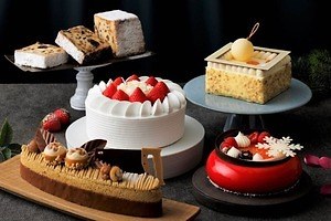 ザ・キャピトルホテル 東急のクリスマスケーキ2023“ギフトボックス”着想の杏ムースなど