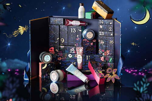 SABON23年クリスマスコフレ第3弾、人気アイテム24品入り“まるでアート”なアドベントカレンダー