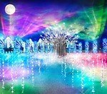 ラグーナテンボス23年イルミネーション、雲海やオーロラを表現した光の演出＆クリスマスマーケットも｜写真1