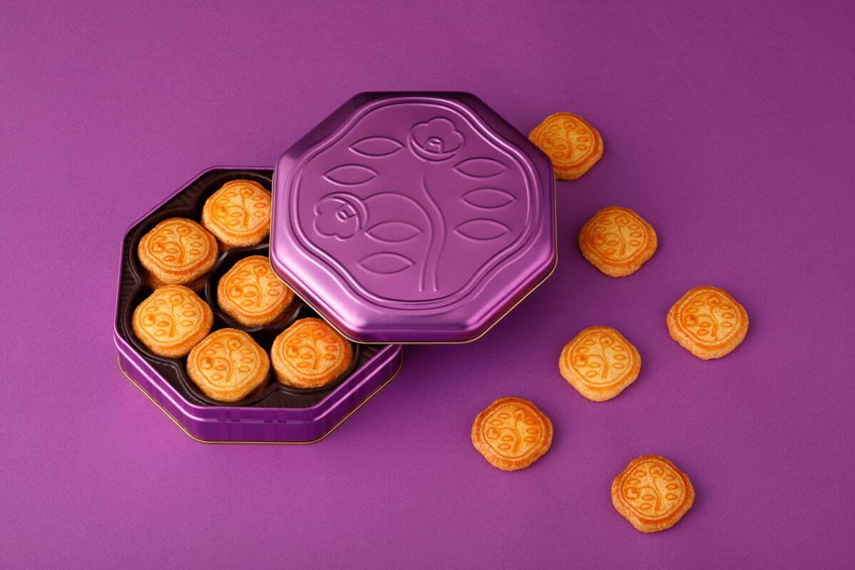 資生堂パーラー新作菓子「花椿ショコラ＆サブレ」ビスケット缶に