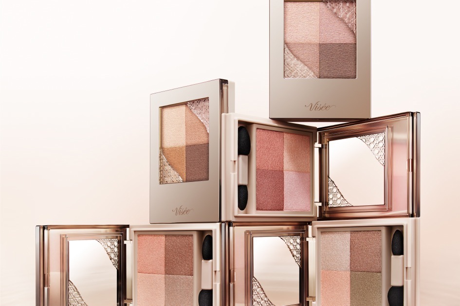 マットアイシャドウ｜ヴィセ23年冬コスメ、上品なツヤを与える4色アイパレット&“ぷっくり”リッププランパーの新色など