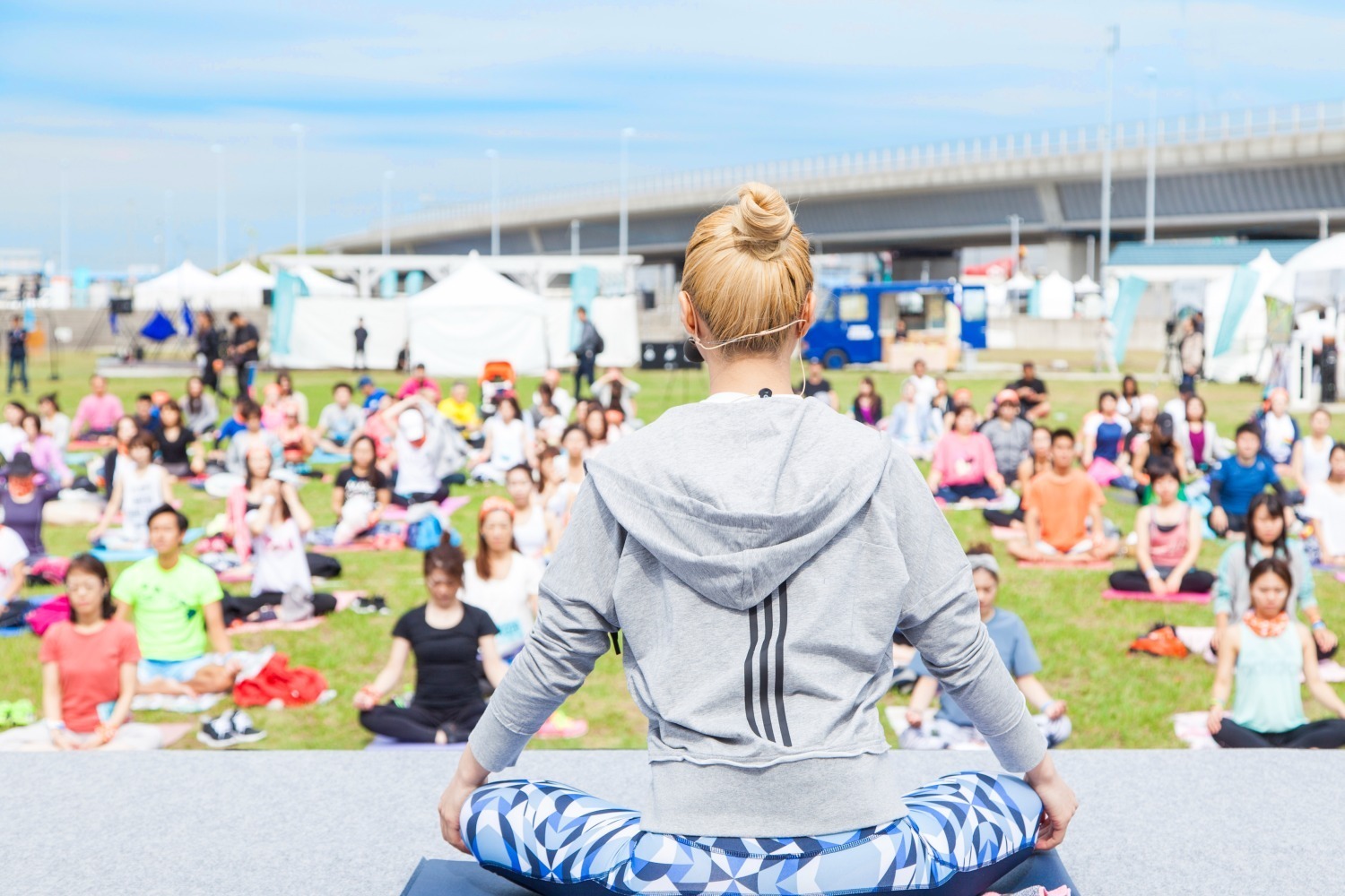 ランイベント｜“ヨガやピラティスを楽しむ”イベントがお台場で、自然の中で心と身体をリフレッシュ＆参加無料