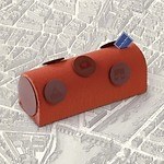 ジャン＝ポール・エヴァン23年クリスマスケーキ、エッフェル塔などパリの街並み描いた雲形ショコラケーキ｜写真5