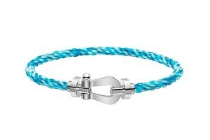 フレッド×「ファイナルファンタジーXIV」のコラボブレスレット、“クリスタル色”ケーブル＆バックル