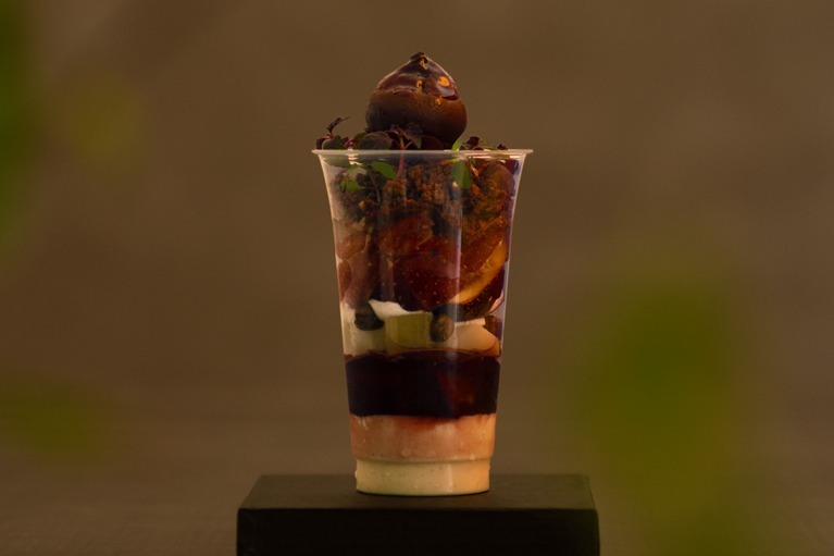 パルフェ｜「グランドセイコー 和菓子屋とき」東京・神宮前に再び、“時”を表す果実と花のパフェや琥珀羹