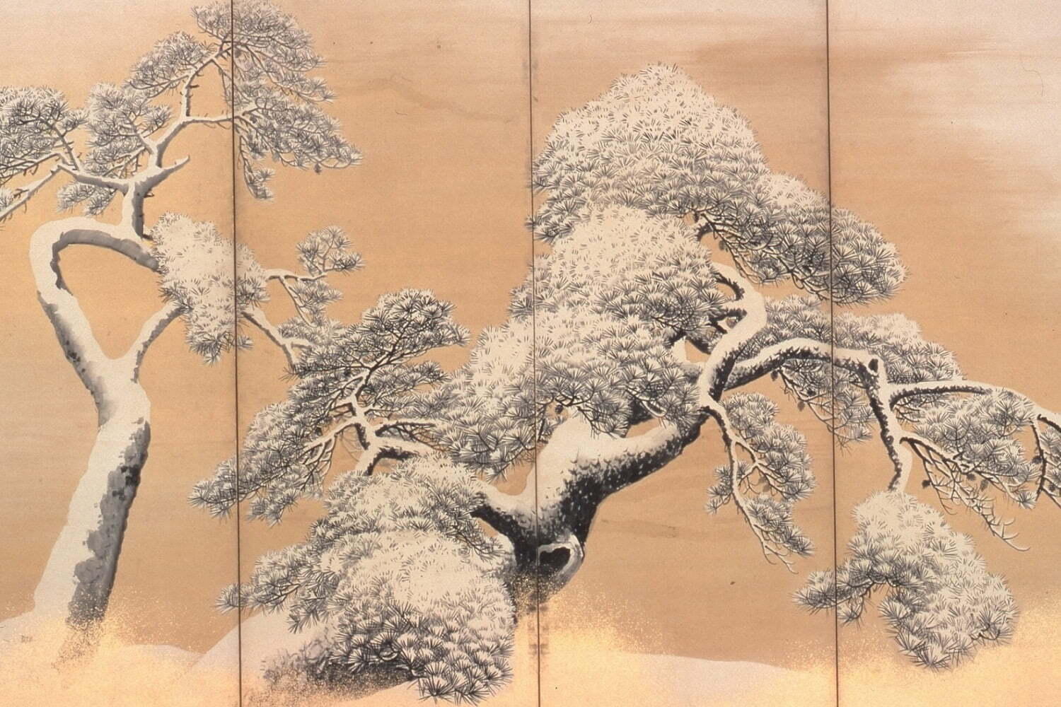 展覧会「国宝 雪松図と能面×能の意匠」東京・三井記念美術館で - 能面や華やかな能装束を紹介