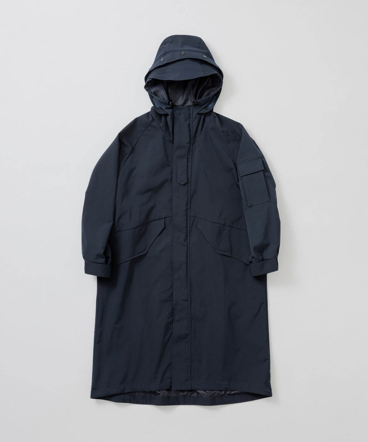 サイズ4】【美品】黒 HYKE × BIOTOP FIELD PARKA-