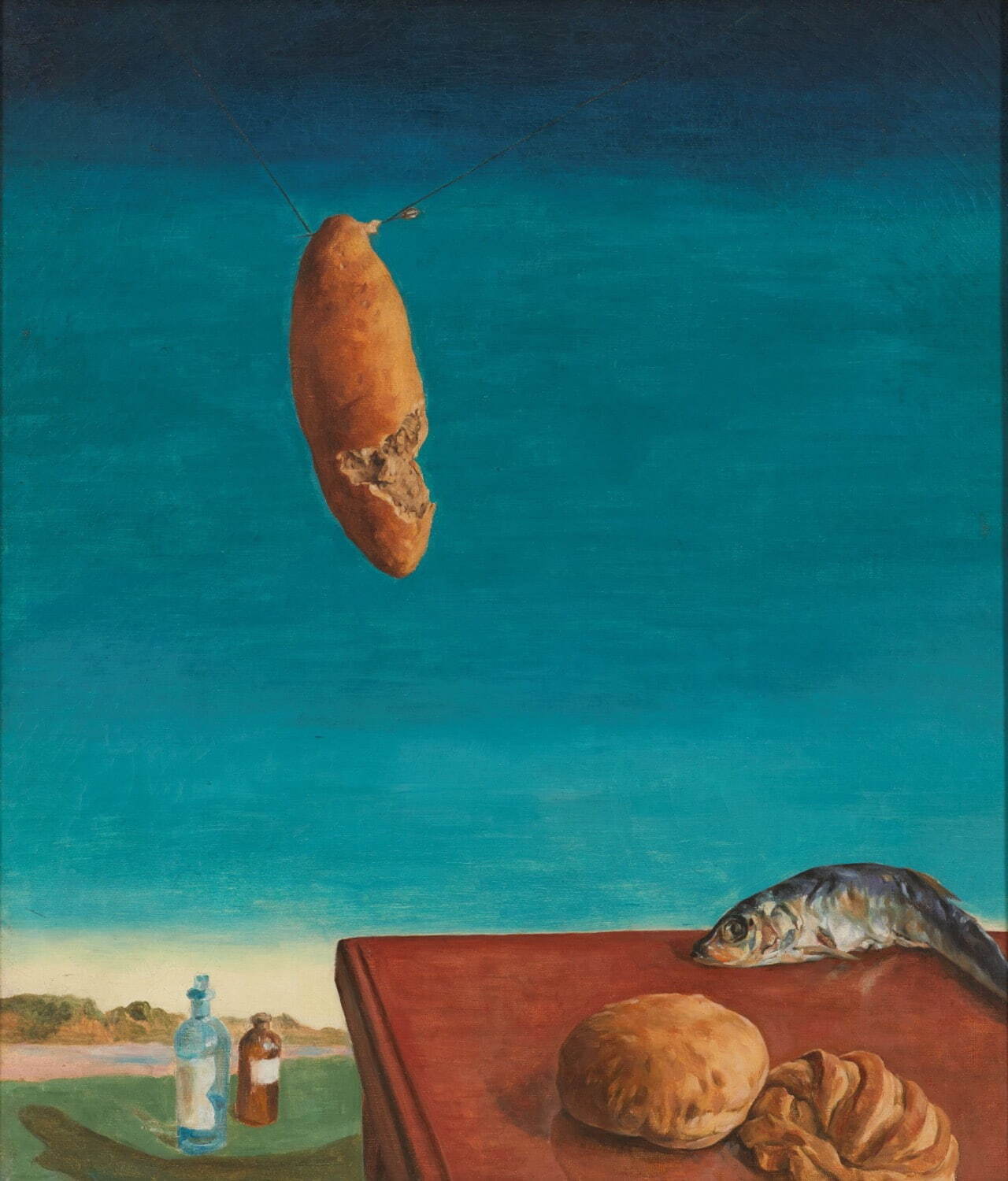 早瀬龍江 《願望》 1953年 埼玉県立近代美術館蔵