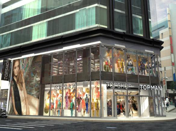 TOPSHOP / TOPMAN(トップショップ/トップマン)の旗艦店が9月16日新宿にオープン
