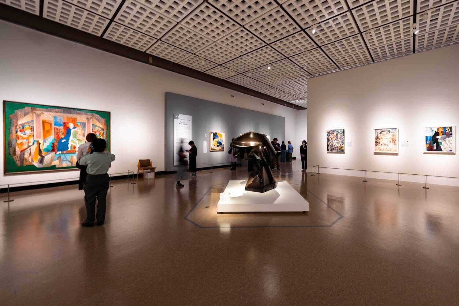 「キュビスム展─美の革命」展示風景 国立西洋美術館 2023-24年