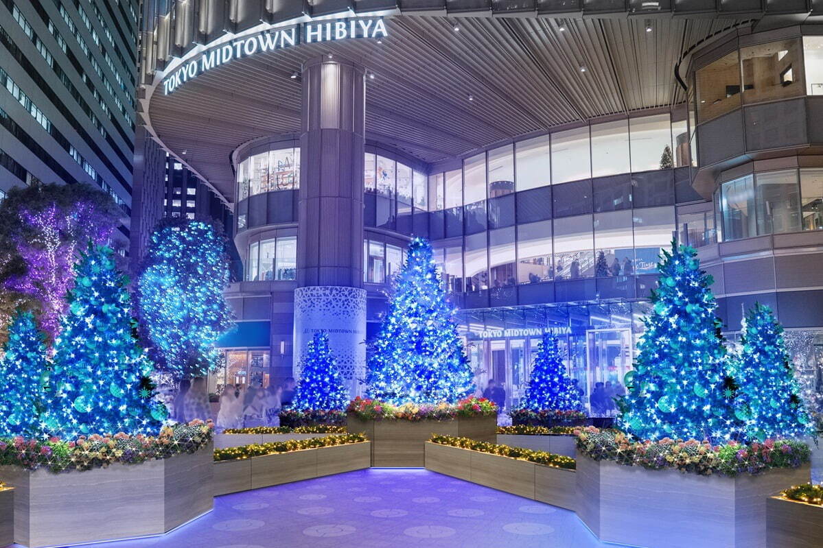 東京ミッドタウン日比谷“カラフルな光”に包まれる 東京ミッドタウン日比谷“カラフルな光”に包まれる