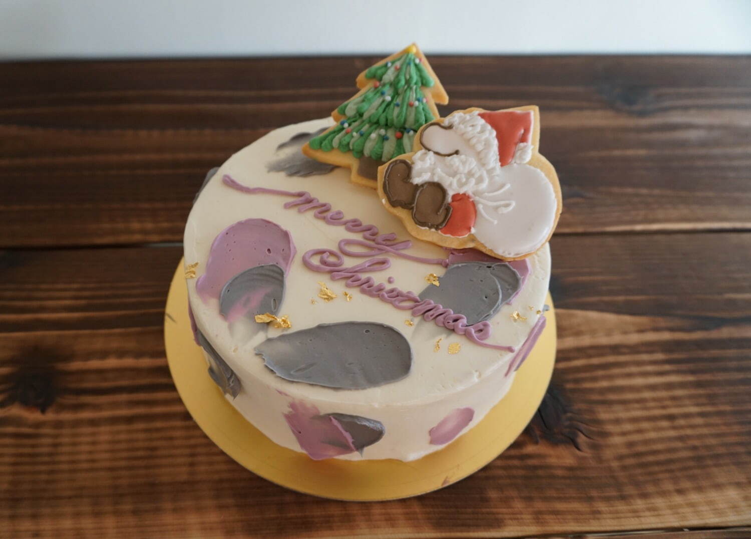 東急フードショーエッジ2023年クリスマス、ビターな生チョコケーキや“梅×抹茶”のアートケーキなど｜写真2
