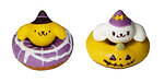サンリオ「ポムポムプリン」「バッドばつ丸」がハロウィン仕様のドーナツに！フロレスタから｜写真1