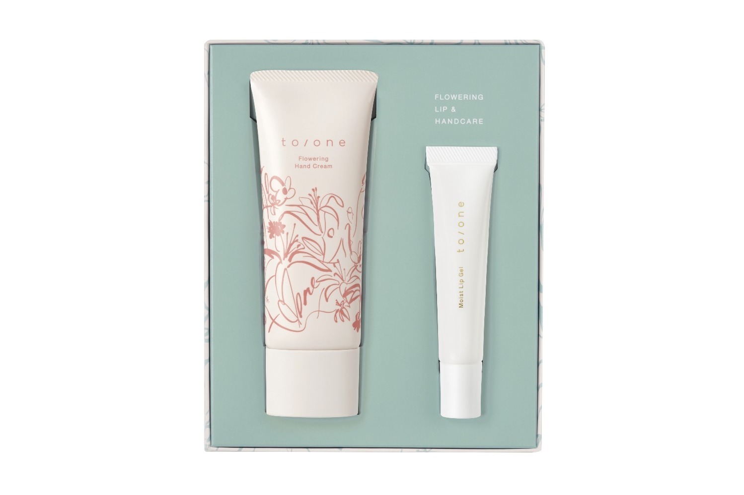 トーン23年クリスマスコフレ第2弾、“爽やかフローラル香る”リップジェル＆ハンドクリーム入りコフレ