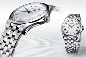 セイコー高級時計「クレドール」新作、“まるで水面”のような磁器ダイヤル＆流麗なケースフォルム