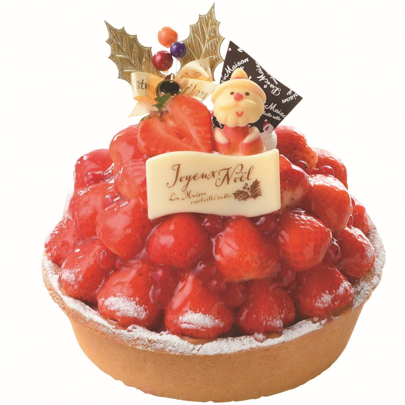 京王百貨店23年クリスマスケーキ、オーナメントのプティガトーを乗せたボックス型ケーキ＆熊型ケーキ｜写真6