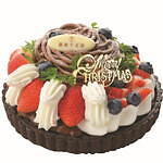 京王百貨店23年クリスマスケーキ、オーナメントのプティガトーを乗せたボックス型ケーキ＆熊型ケーキ｜写真8