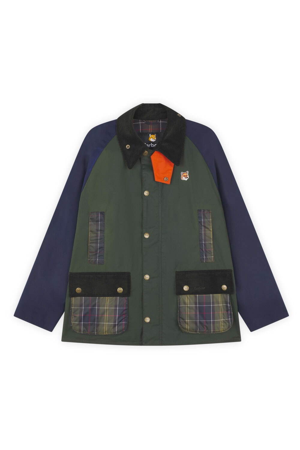 サイズは以下の通りですbarbour maison kitsune メゾンキツネ バブアー コラボ