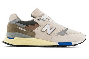 ニューバランス“紙幣”着想「998」スニーカーが10年ぶり発売、米「コンセプツ」とコラボ