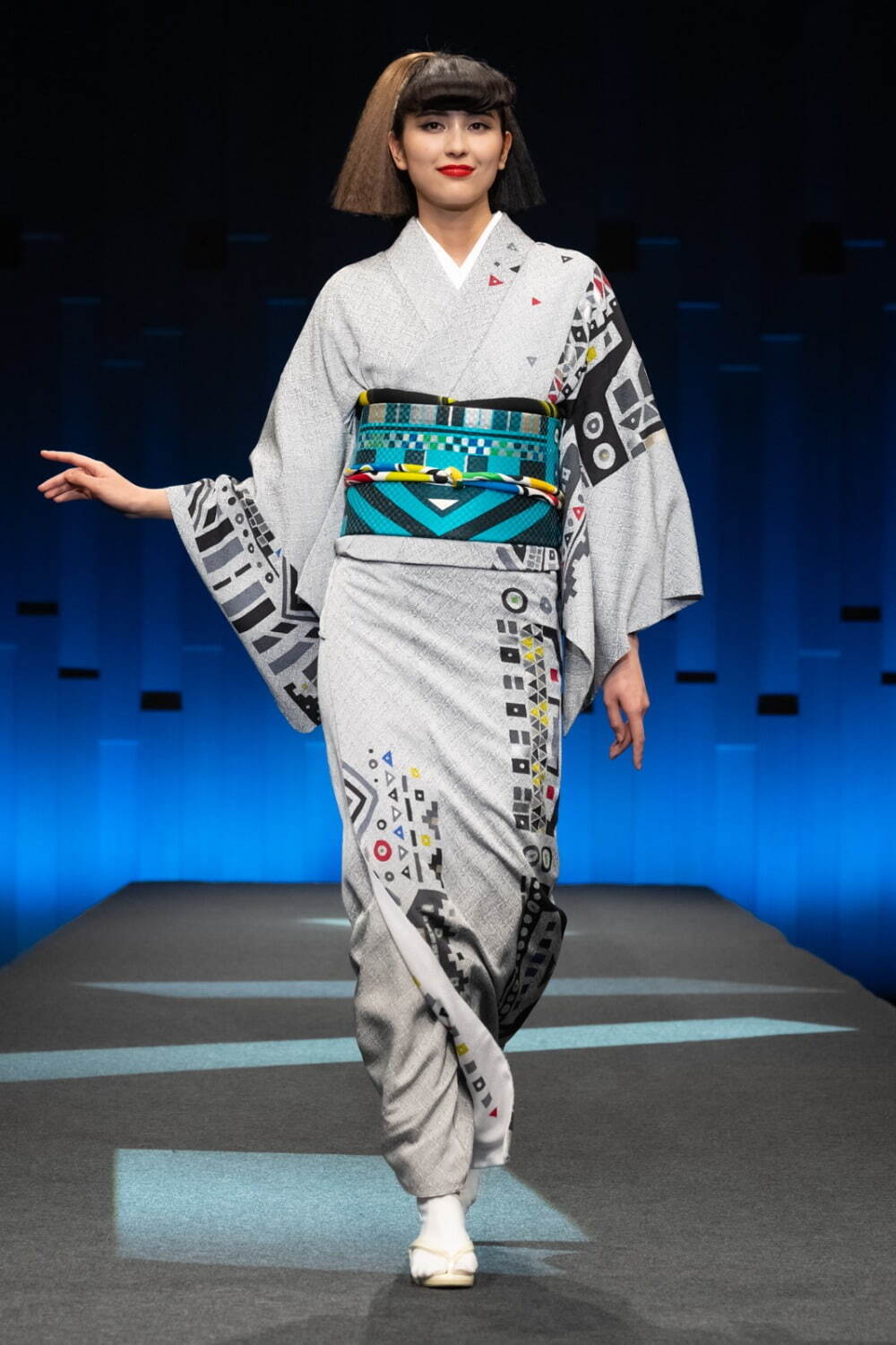 綺萌野 青野工房(KIMONO AONOKOUBOU) 2023-24年秋冬ウィメンズ&メンズコレクション  - 写真25