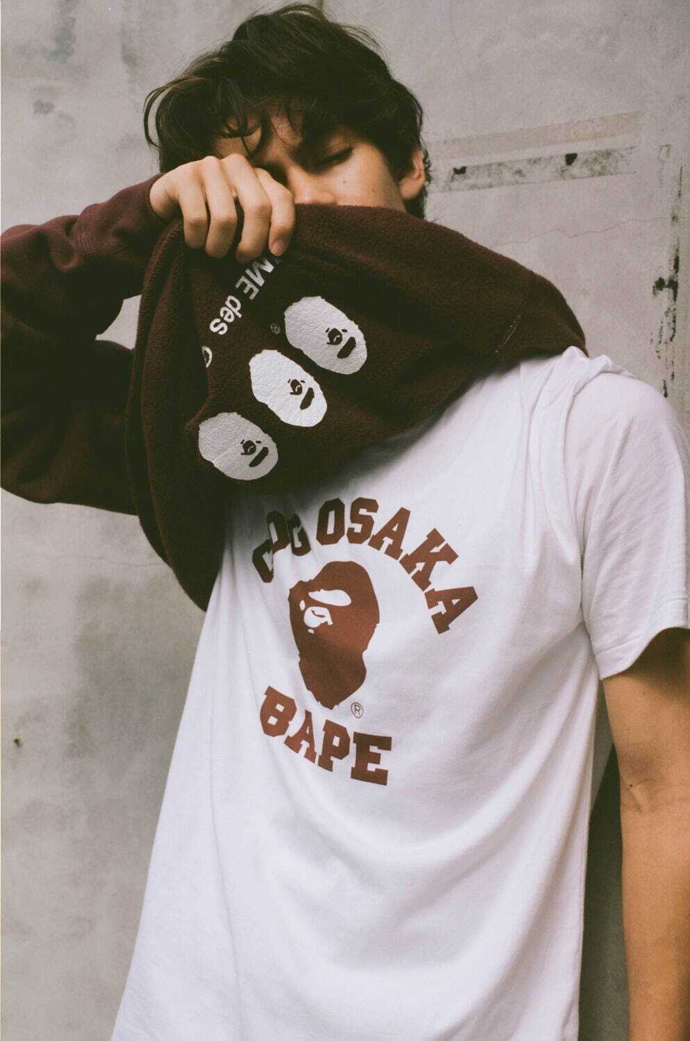 bape ギャルソン　コラボTシャツ