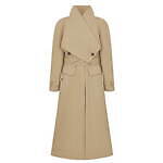 ディオール“ショール風クロスカラー”のウィメンズフレアコート｜写真2