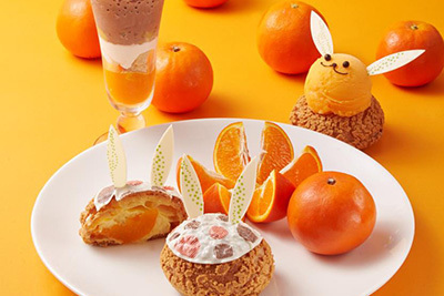 「うさぎシュークリーム」