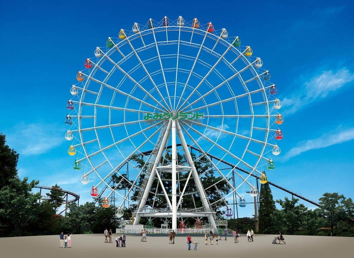 遊園地「よみうりランド」高さ約60mの新観覧車を24年秋新設、都心ビル群や富士山を一望｜写真1